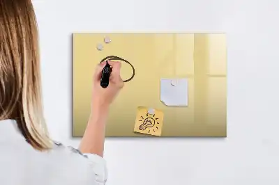 Magnetic marker board cream