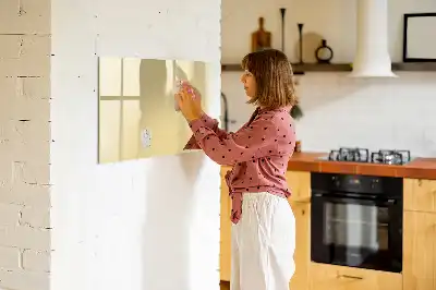 Magnetic marker board cream