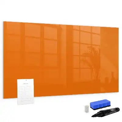 Magnetic marker board orange