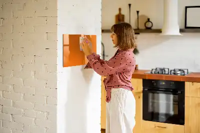 Magnetic marker board orange