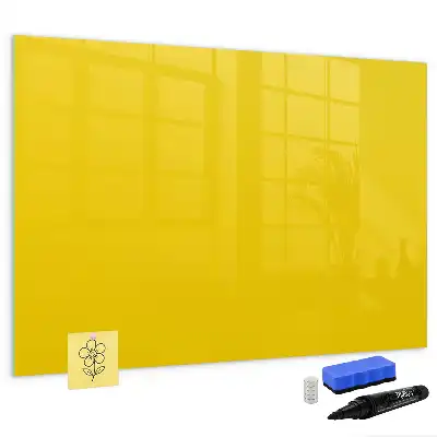 Magnetic marker board light yellow
