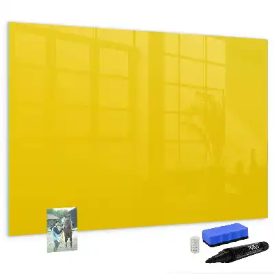 Magnetic marker board light yellow