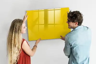 Magnetic marker board light yellow