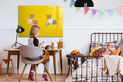 Magnetic marker board light yellow