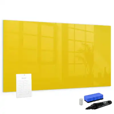 Magnetic marker board light yellow