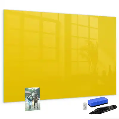Magnetic marker board light yellow