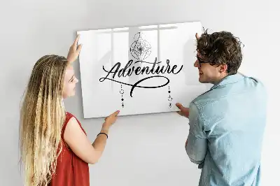 Magnetic marker board Adventure design