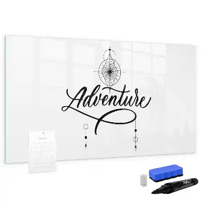 Magnetic marker board Adventure design