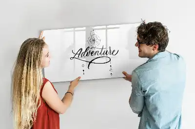 Magnetic marker board Adventure design