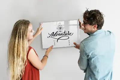 Magnetic marker board Adventure design
