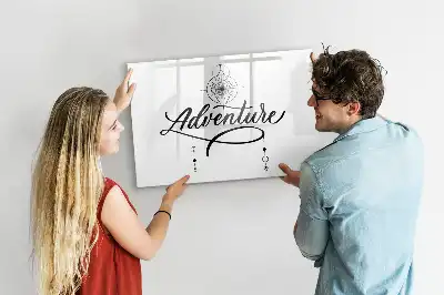 Magnetic marker board Adventure design