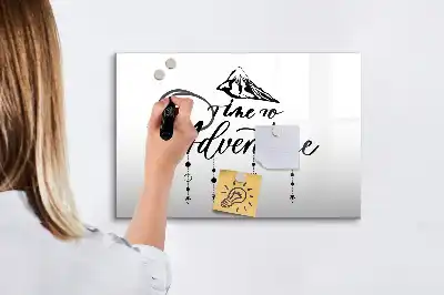 Magnetic marker board adventure edition