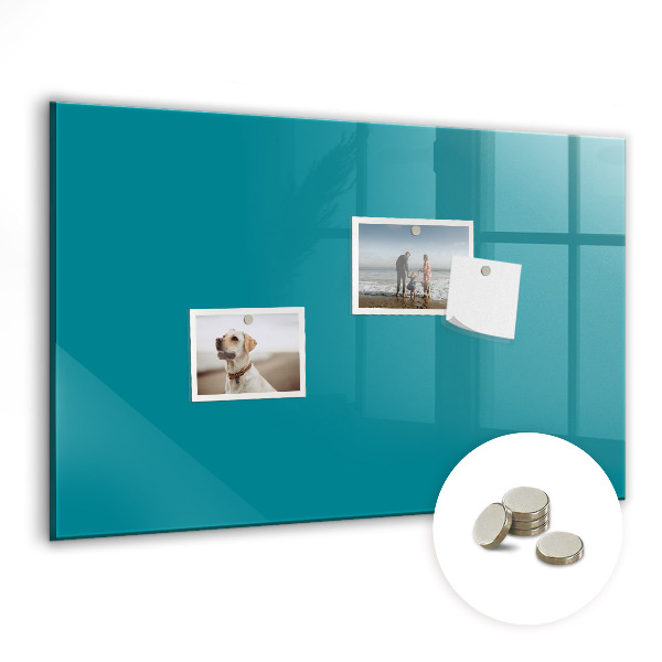 Magnetic board for wall Sea color