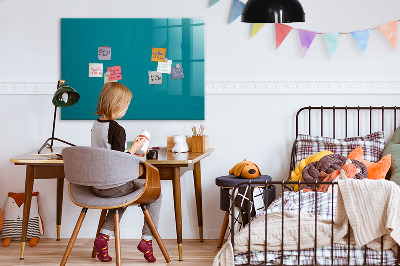 Magnetic board for wall Sea color