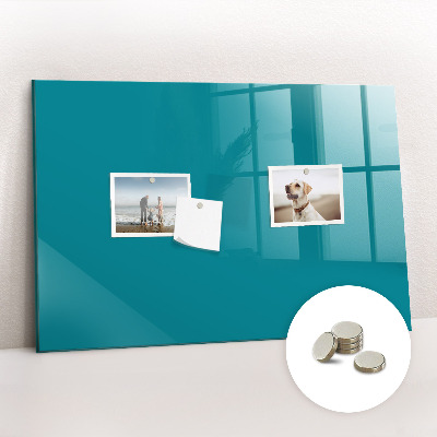 Magnetic board for wall Sea color