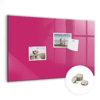 Magnet board Strong pink color