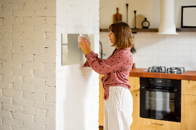 Magnetic board for wall Beige colour