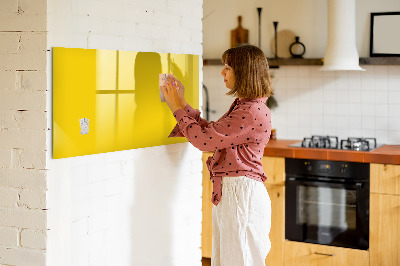 Magnetic board for wall Light yellow color