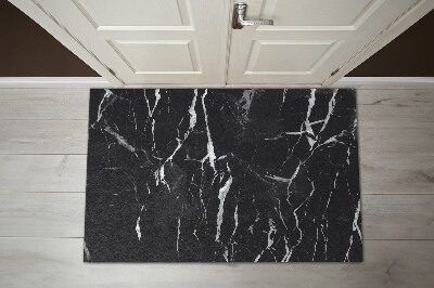Doormat Black marble
