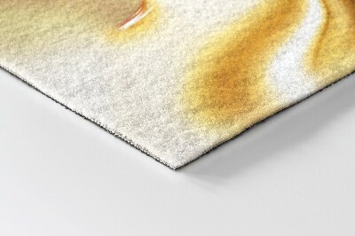 Doormat Gold abstraction