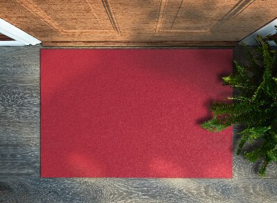 Doormat Red at night