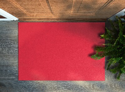 Doormat Bloody red