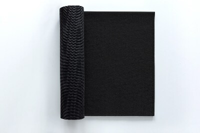 Doormat Deep black