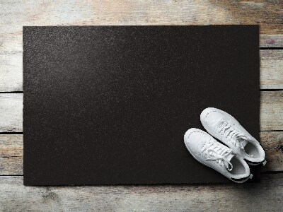 Doormat Deep black