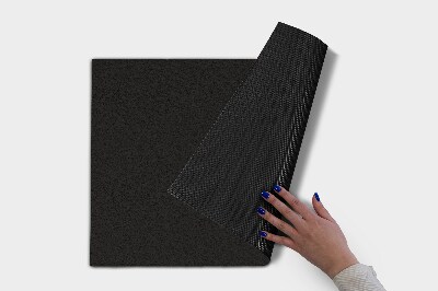 Doormat Deep black