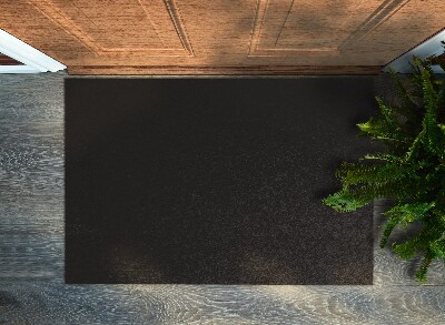 Doormat Deep black