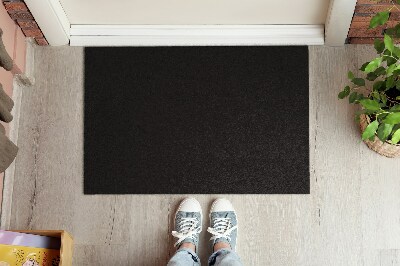 Doormat Deep black