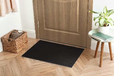 Doormat Deep black