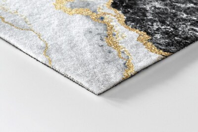 Door mat Golden marble