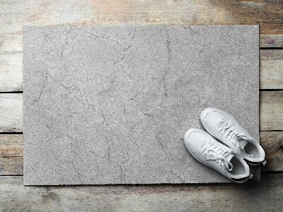 Door mat Gray concrete