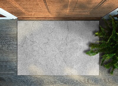 Door mat Gray concrete