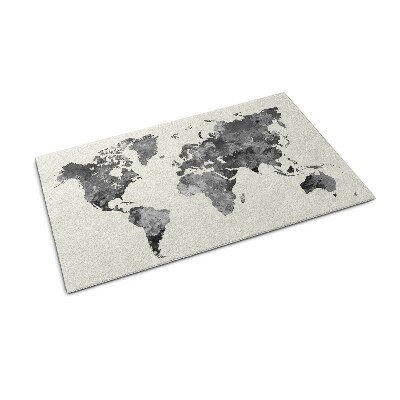 Doormat World map