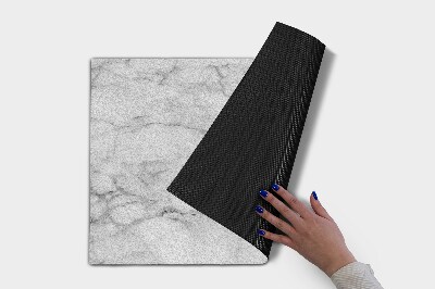 Indoor door mat Gray marble