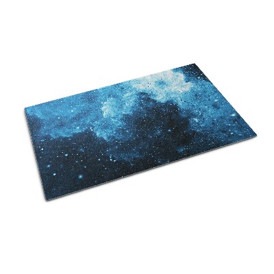 Doormat Blue abstraction