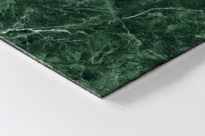 Indoor door mat Green marble