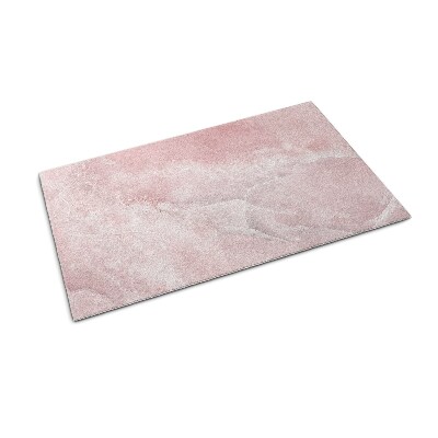 Indoor door mat Pink abstraction