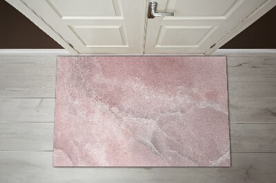 Indoor door mat Pink abstraction