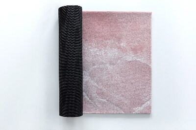 Indoor door mat Pink abstraction