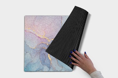 Indoor door mat Colorful marble