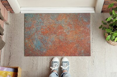 Indoor door mat Rust