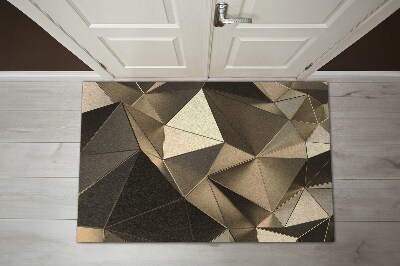 Doormat Gold pattern