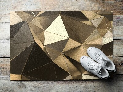 Doormat Gold pattern