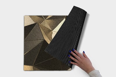 Doormat Gold pattern