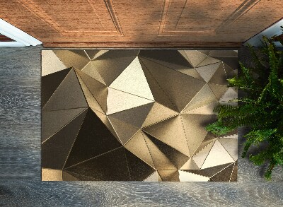 Doormat Gold pattern