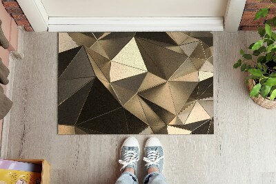 Doormat Gold pattern