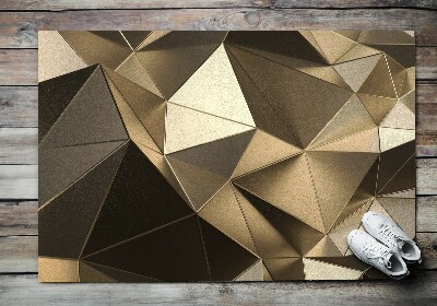 Doormat Gold pattern